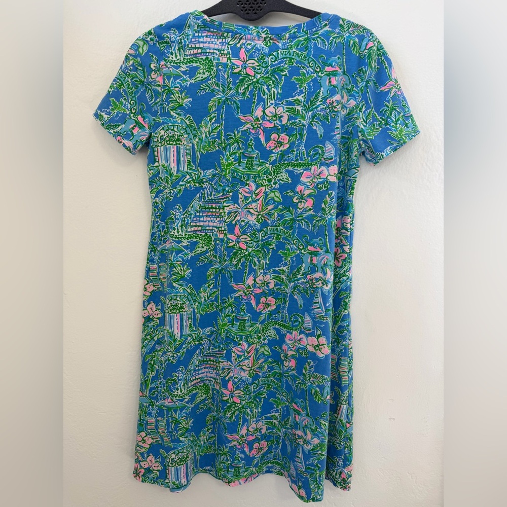 Lilly Pulitzer Dress Small Blue Cody
Beneath the Bougainvillea Short Sleeve NWOT - Picture 3 of 10